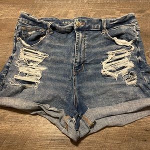 American Eagle next level stretch curvy hi rise shortie